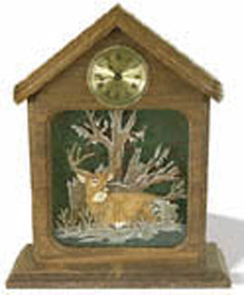 Winter's Rest Clock Project Pattern - The Winfield Collection