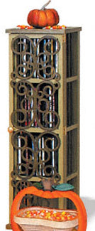 Scrolled Paneled CD Cabinet Project Pattern - The Winfield Collection