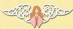 Rustic Angel Woodcraft Pattern