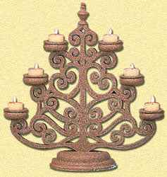 Candelabra Christmas Tree Pattern