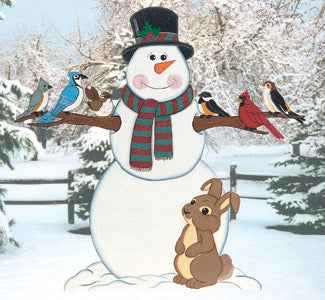 Wintery Friends Woodcraft Pattern