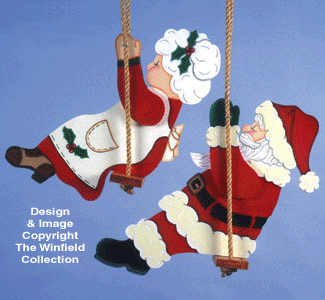 Swingin' Santa, Elf & Snowman Patterns - The Winfield Collection