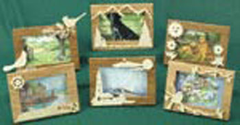 Outdoor Picture Frames Scroll Saw Pattern(F) - The Winfield Collection