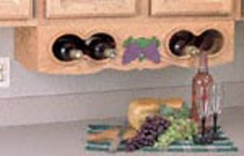 Grapevine Wine Rack Project Pattern(F) - The Winfield Collection