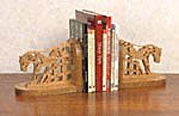 Bucking Bookends Project Pattern
