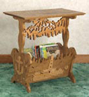 Nautical -Themed End Table Project Pattern - The Winfield Collection