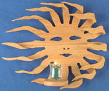 Burning Sun Sconce Project Pattern - The Winfield Collection