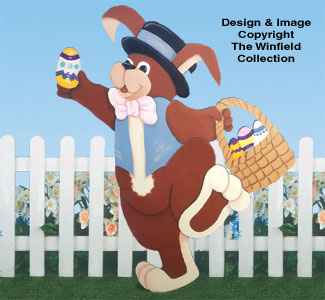 Dancing Rabbit Woodcraft Pattern