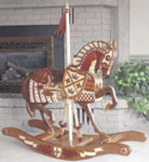 Decorative Armor Rocking Horse Project Pattern - The Winfield Collection