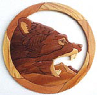 Grizzly Bear Intarsia Project Pattern - The Winfield Collection