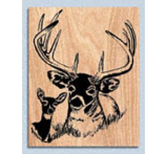 Deer Portrait Scroll Saw Pattern - The Winfield Collection