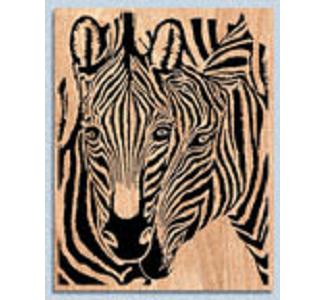 Siamese Zebras Scroll Saw Patters - The Winfield Collection