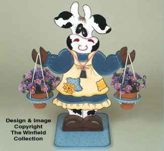 Green Thumb Gertie Woodcraft Pattern(F)