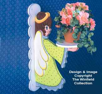 Garden Angel Plant Holder Pattern(F)