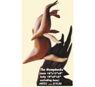Humpback Whales  Wooden No-Carve Sculpture Project Pattern - The Winfield Collection