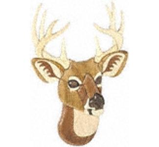 Ten-Point Buck Intarsia Pattern - The Winfield Collection