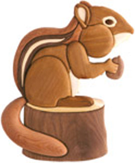 Chipmunk Intarsia Pattern - The Winfield Collection