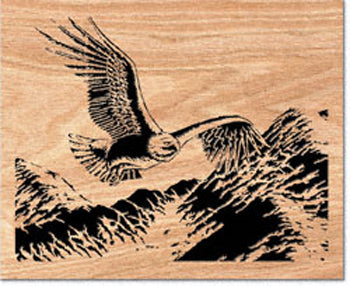 Soaring Eagle Scrolled Art Project Pattern - The Winfield Collection