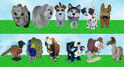 Layered Animal Pattern Collection #5 [LA57 THRU 70]