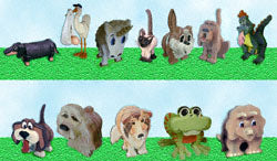 Layered Animal Pattern Collection #6