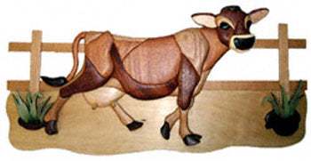 Maisy The Jersey Cow Intarsia Project Pattern - The Winfield Collection