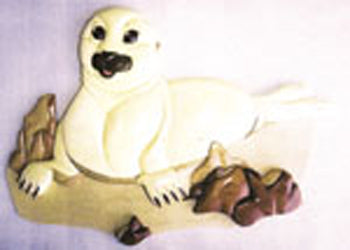 Harp Seal Baby Intarsia Project Pattern - The Winfield Collection