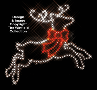 Running Deer Nite-Lite Wood Plans - The Winfield Collection