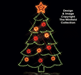Waving Snowman & Tree Nite-Lite Pattern Set