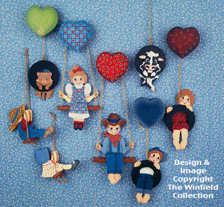 Miniature Swingers Woodcraft Pattern - The Winfield Collection