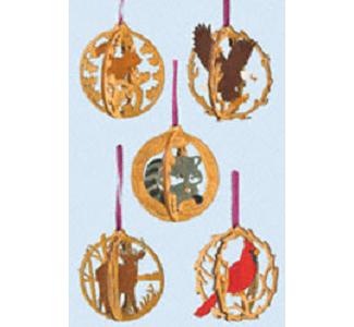 3D Ornament Globes Scroll Saw Pattern