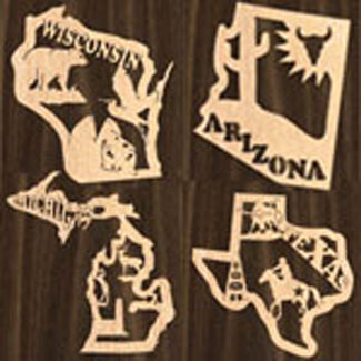 U.S. State Ornaments - The Winfield Collection