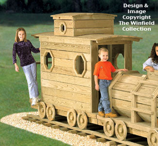Pläne für Caboose-Spielstrukturen