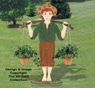 Country Boy Planter Woodworking Plan