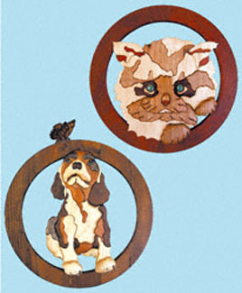 Kitty & Puppy Intarsia Project Patterns - The Winfield Collection