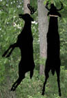 Buck Pole Shadow Woodcrafting Pattern
