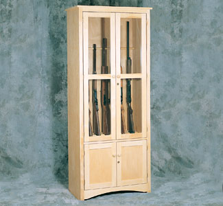 Gun Cabinet Wood Project Plan - The Winfield Collection