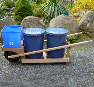 Double Trash Hauler Wood Project Plan(F) - The Winfield Collection