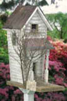 Holzbauplan für das alte Landvogelhaus