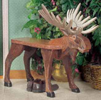 Moose Bench Wood Plan