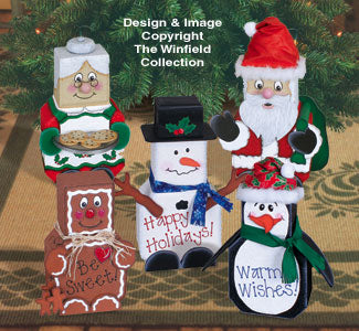 Christmas Patio Paver Pals Pattern
