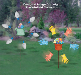 Spring Garden Whiligig Wood Project Plan