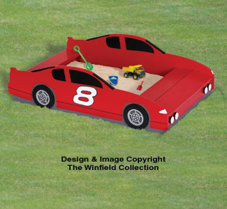 Race Car Sandbox Woodworking Plan