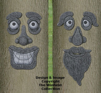 Tree Faces Woodcraft Project Pattern - The Winfield Collection