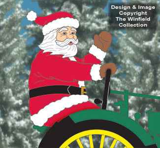 Waving Santa #2 Pattern Woodcraft Pattern