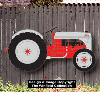 Large Ford Tractor  Woodcraft Pattern - The Winfield Collection