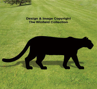 Mountain Lion  Shadow #2 Woodcraft Pattern