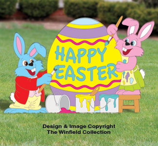 Ostern-Teamwork-Muster