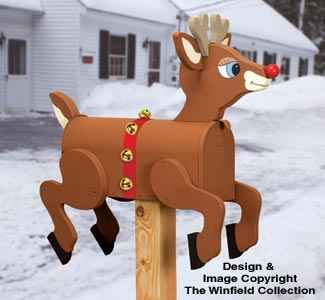Reindeer Mailbox Pattern
