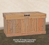 Pallet Wood Storage Chest Plan