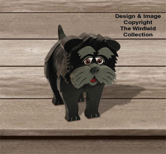 Layered Affenpinscher Pattern - The Winfield Collection